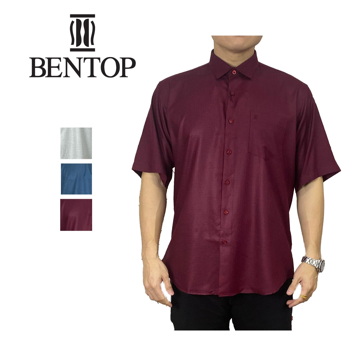 Bentop Shirt Short Sleeve Regular Fit