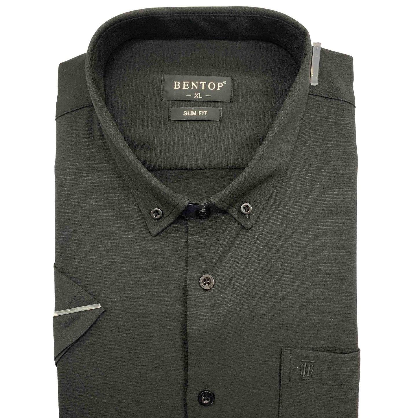 Bentop Slim Fit Short Sleeve Shirt - office/casual wear.