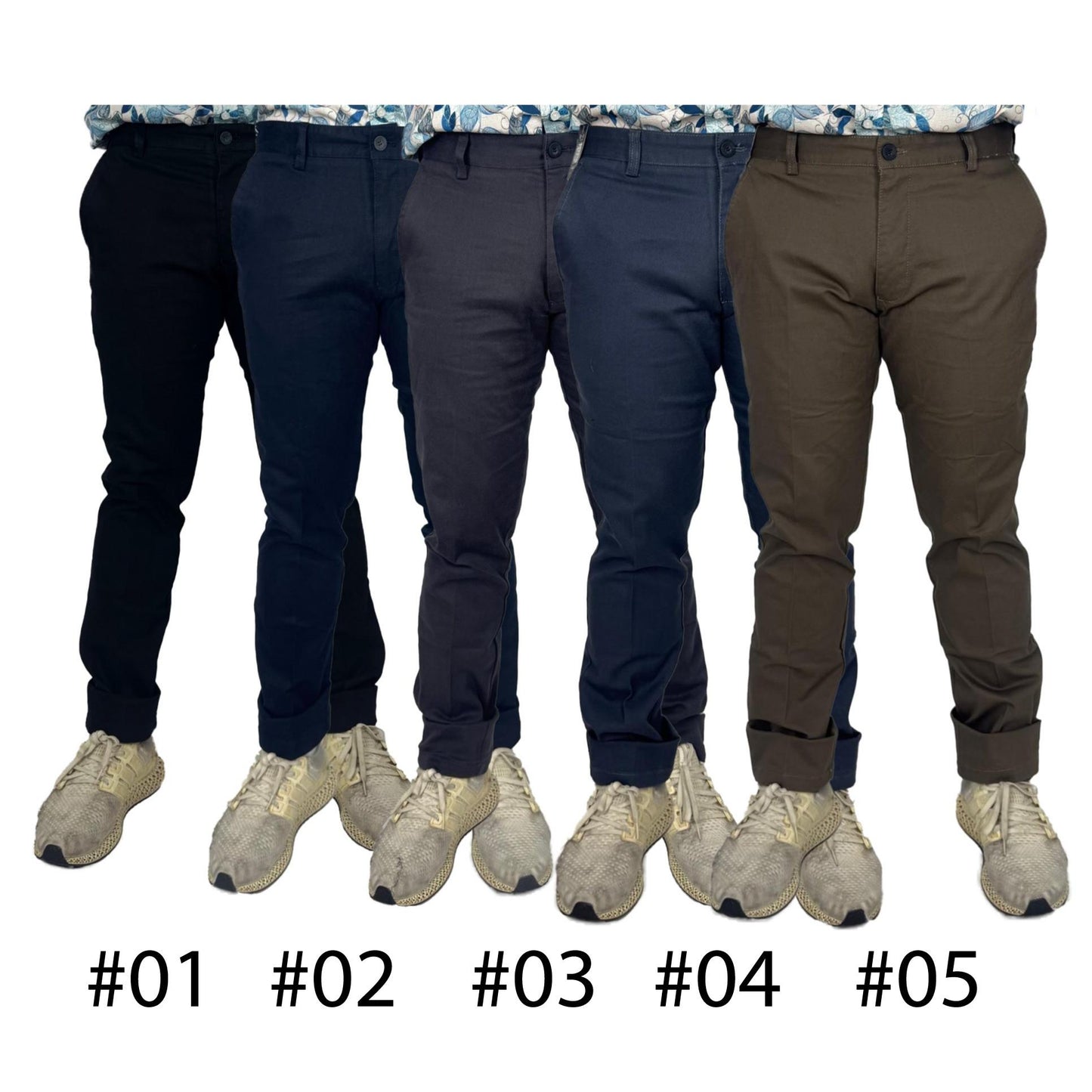 BENTOP Cotton Long Pants- Slim Fit