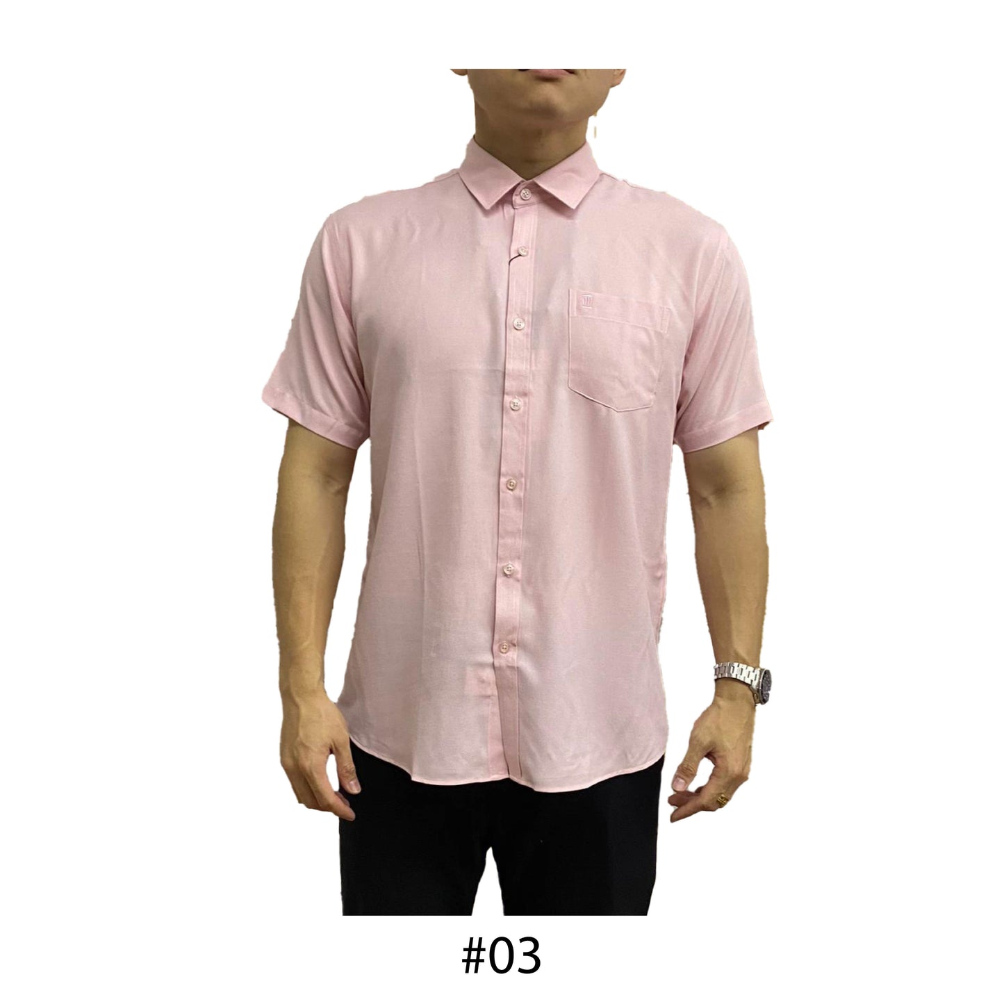 Bentop Shirt Short Sleeve Slim Fit E0E13MS-AT-