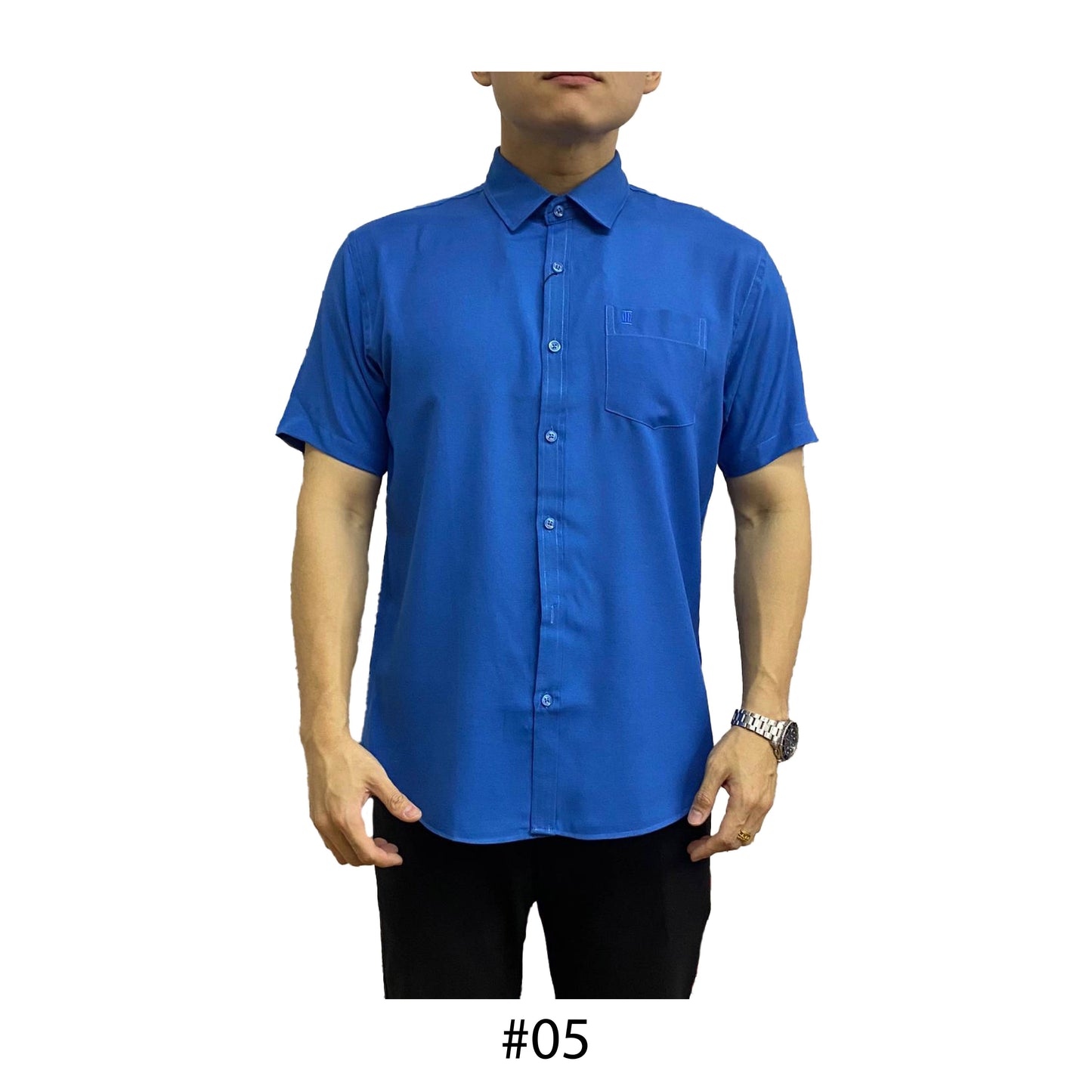 Bentop Shirt Short Sleeve Slim Fit E0E13MS-AT-