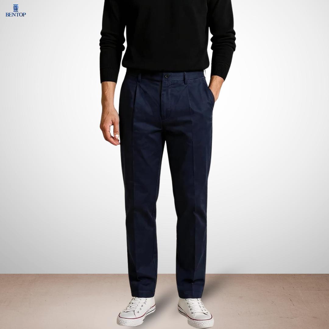 BENTOP Cotton Pant Regular Fit Full Cotton
