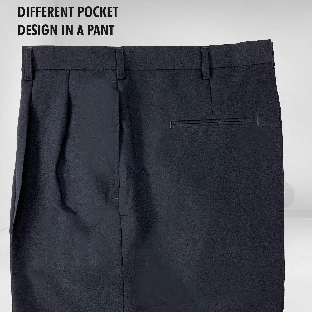 BENTOP Slack Plus Size Regular Cut Hitam 100% Baru Kualiti Tinggi Sesuai untuk Kerja atau Pakaian Kasual