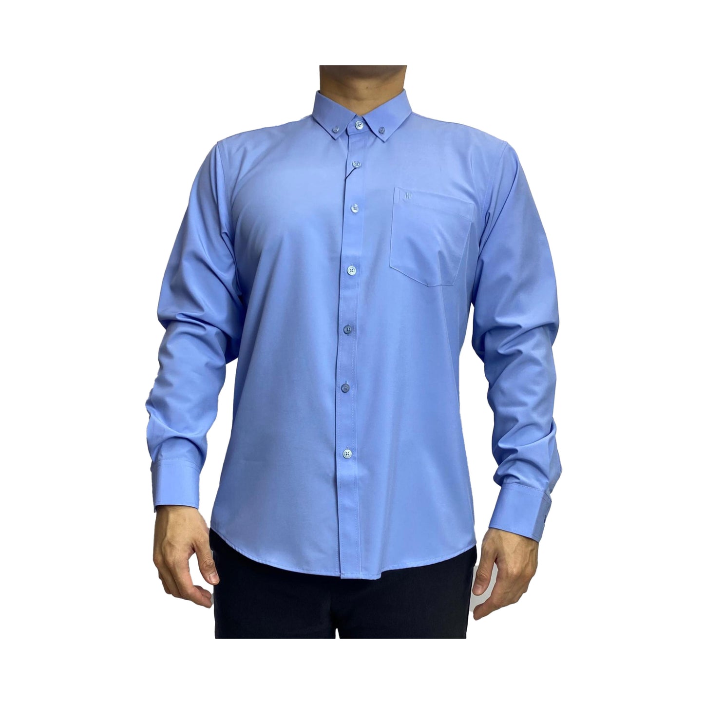 Bentop Slim Fit Long Sleeve Office Wear