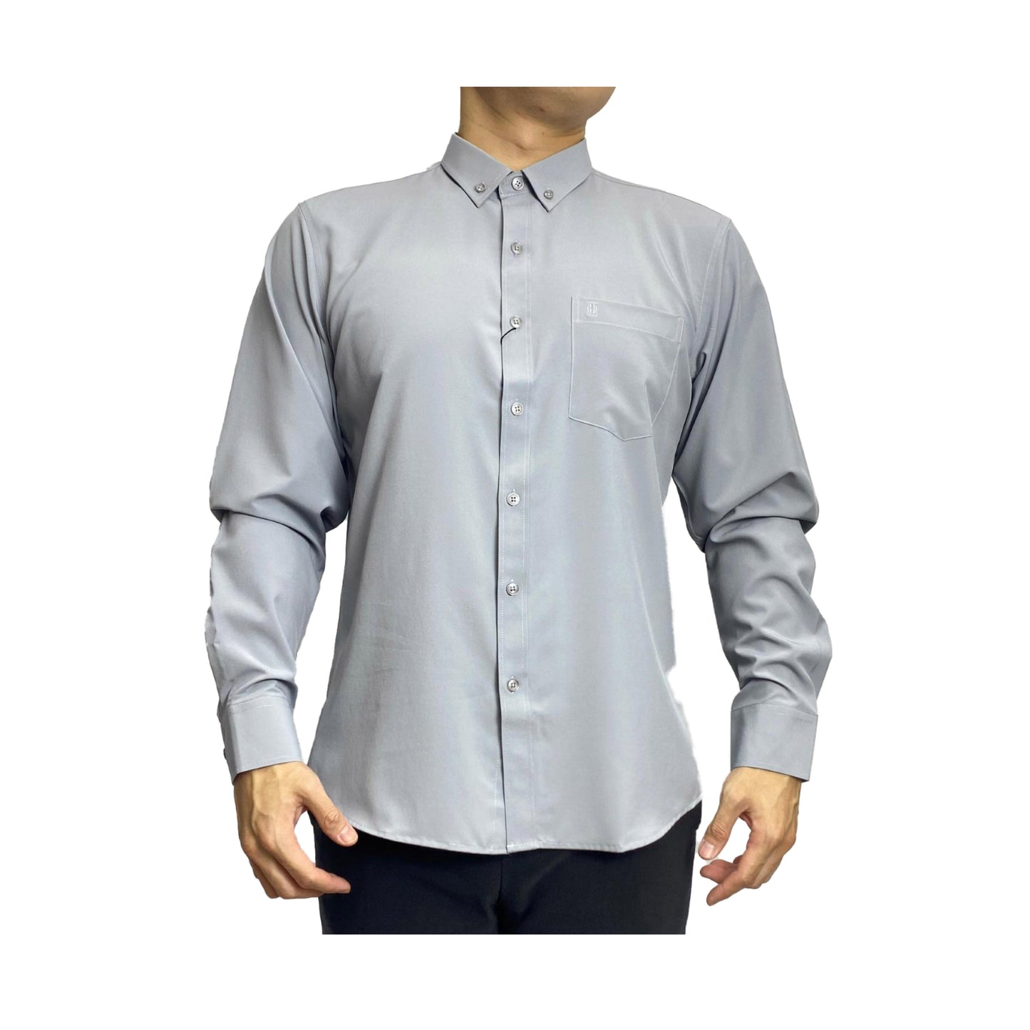 Bentop Slim Fit Long Sleeve Office Wear