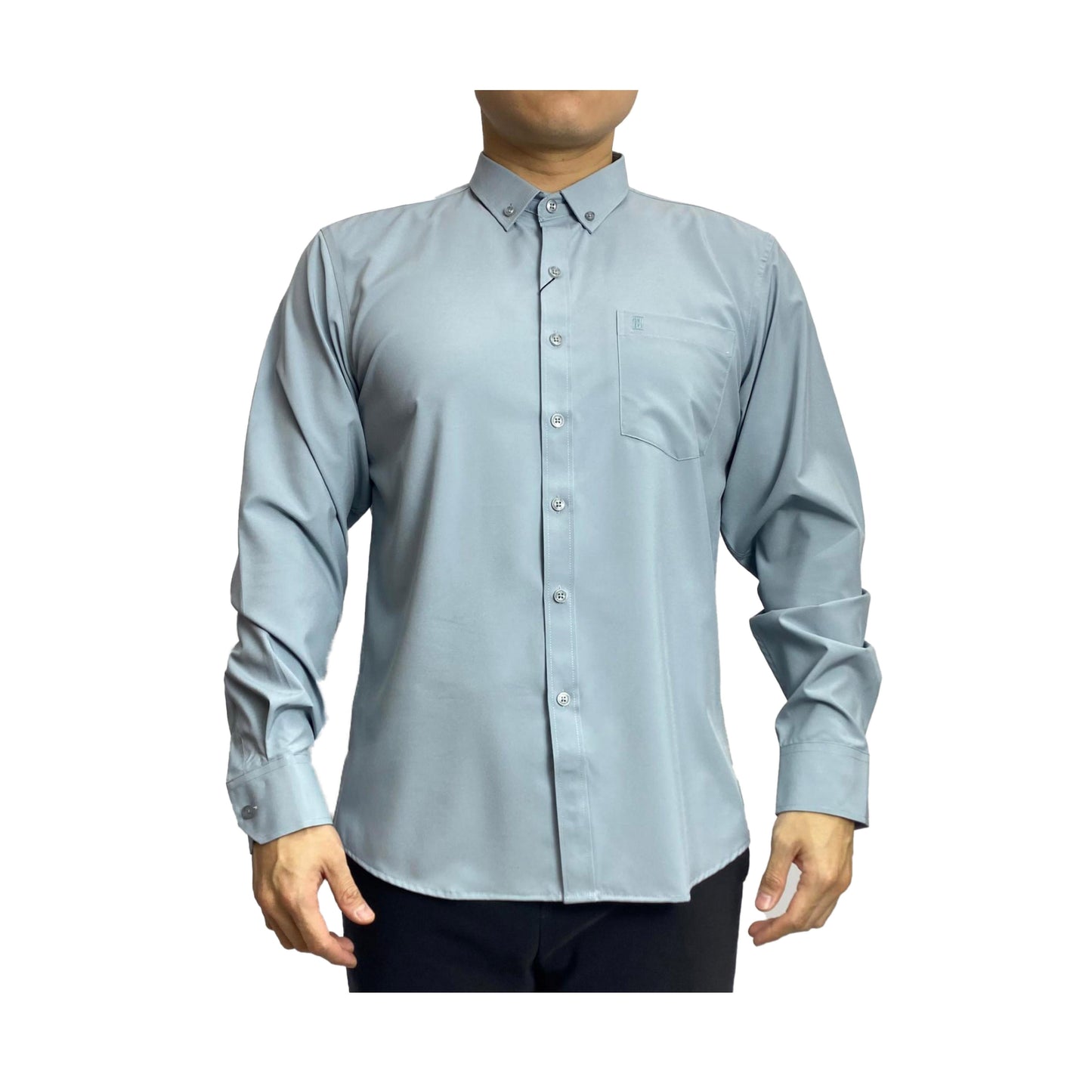 Bentop Slim Fit Long Sleeve Office Wear
