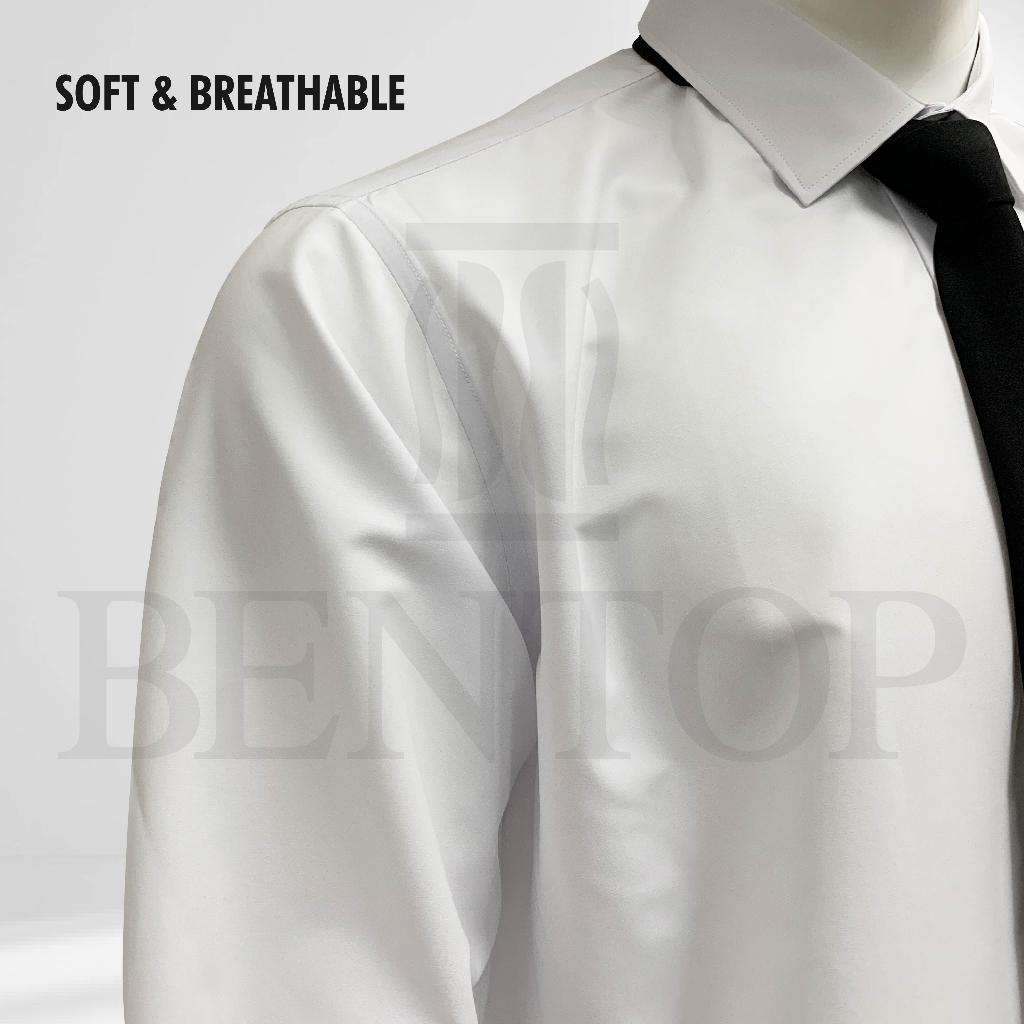 Bentop Shirt Long Sleeve Slim Fit 9022WS-D