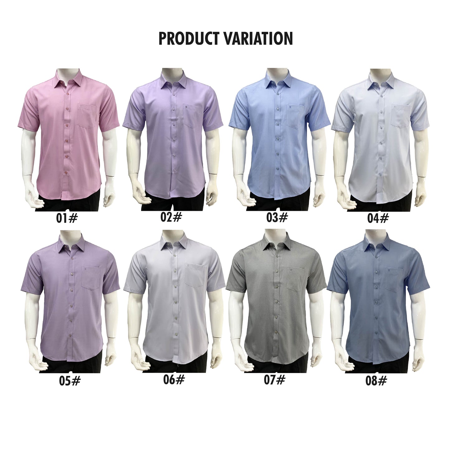 Bentop Short Sleeve Plain Shirt. Premium Oxford Series. The perfect Slim Fit.