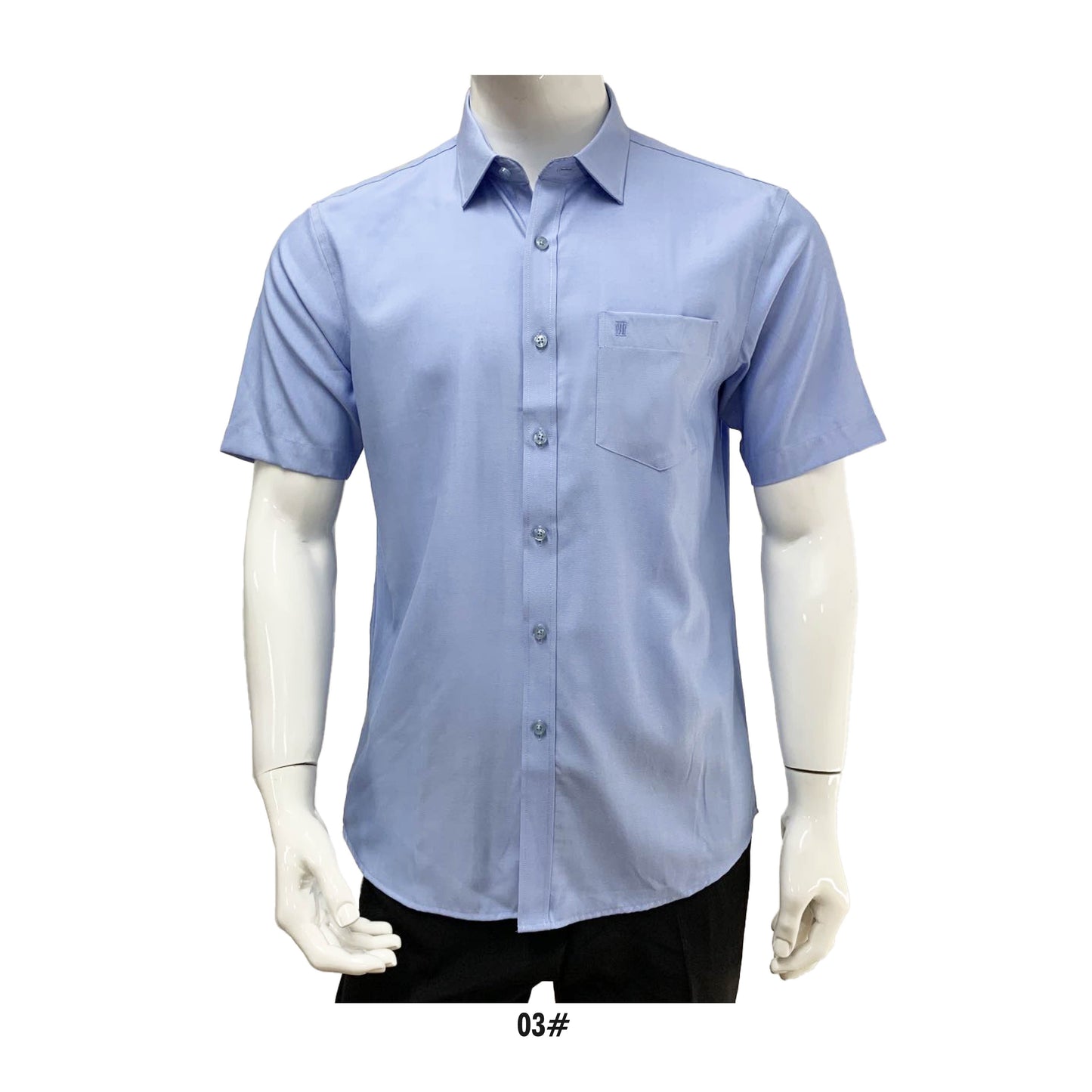 Bentop Short Sleeve Plain Shirt. Premium Oxford Series. The perfect Slim Fit.