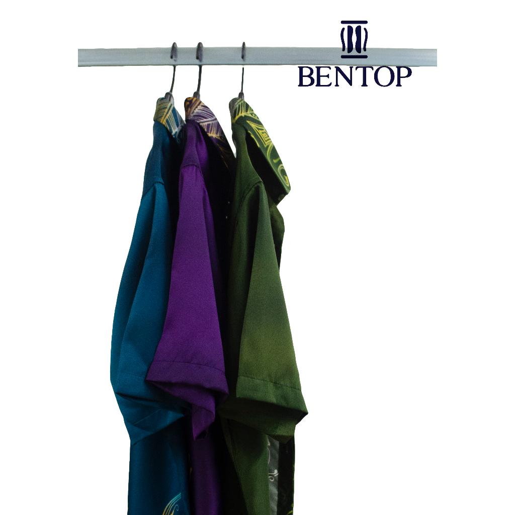 BENTOP Regular Fit Short Sleeve Batik Shirt