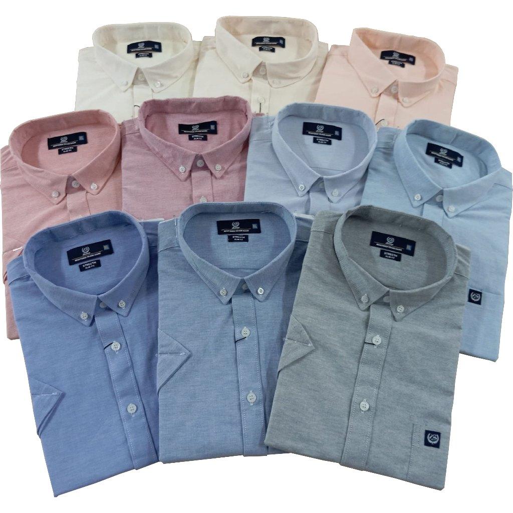 BENTOP Shirt Short Sleeve Slim Fit