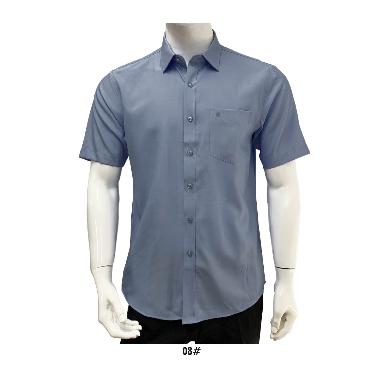 Bentop Short Sleeve Plain Shirt. Premium Oxford Series. The perfect Slim Fit.
