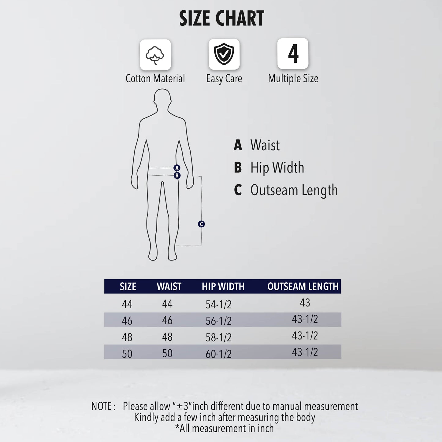 Bentop Slack Plus Size Regular Cut