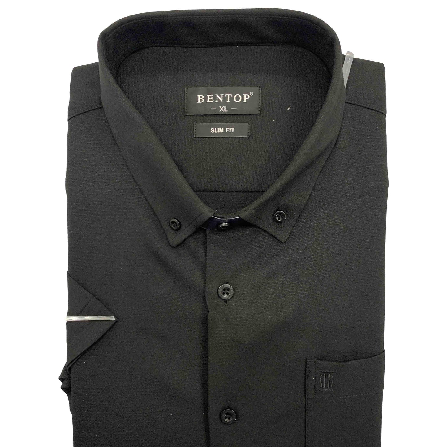 Bentop Slim Fit Short Sleeve Shirt - office/casual wear.