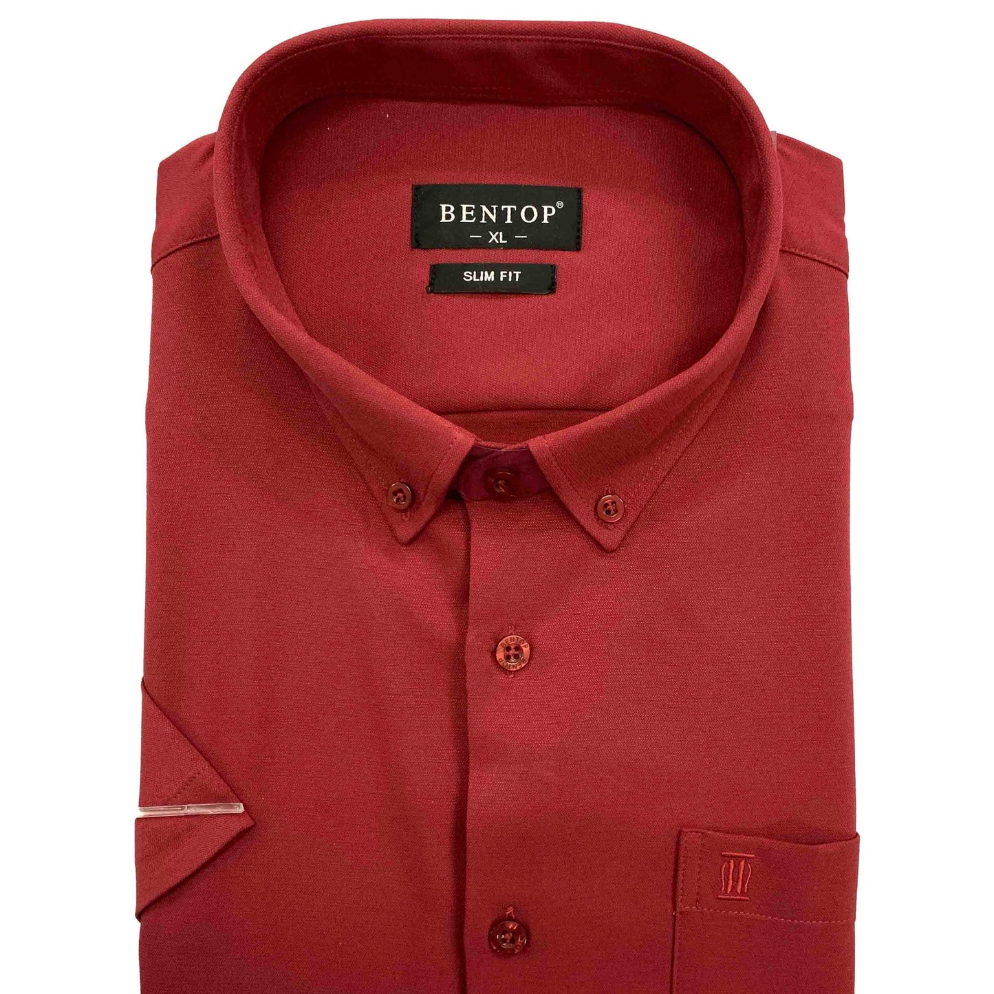 Bentop Slim Fit Short Sleeve Shirt - office/casual wear.