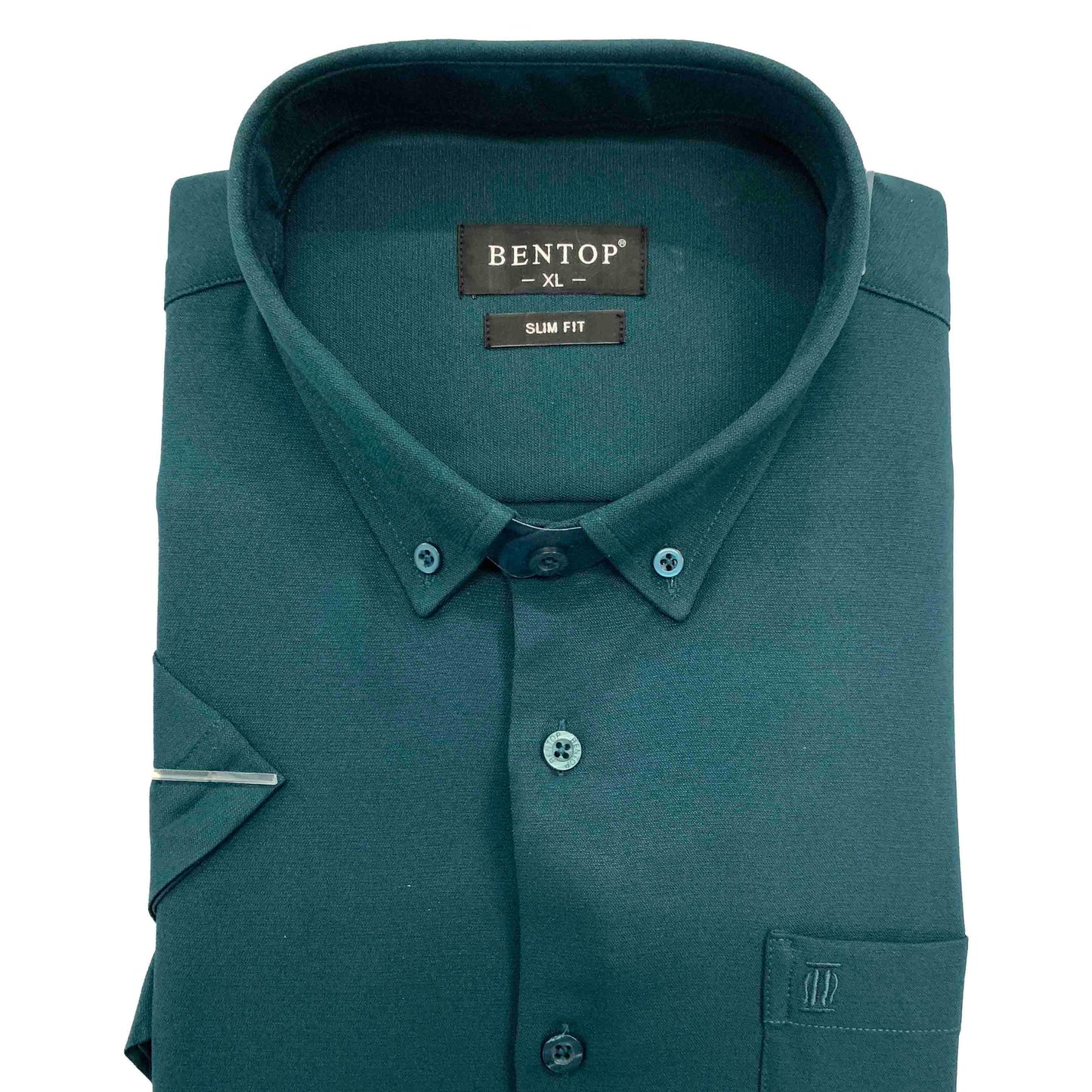 Bentop Slim Fit Short Sleeve Shirt - office/casual wear.