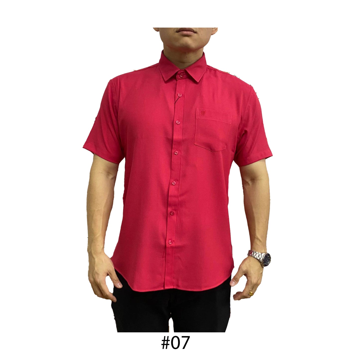 Bentop Shirt Short Sleeve Slim Fit E0E13MS-AT-