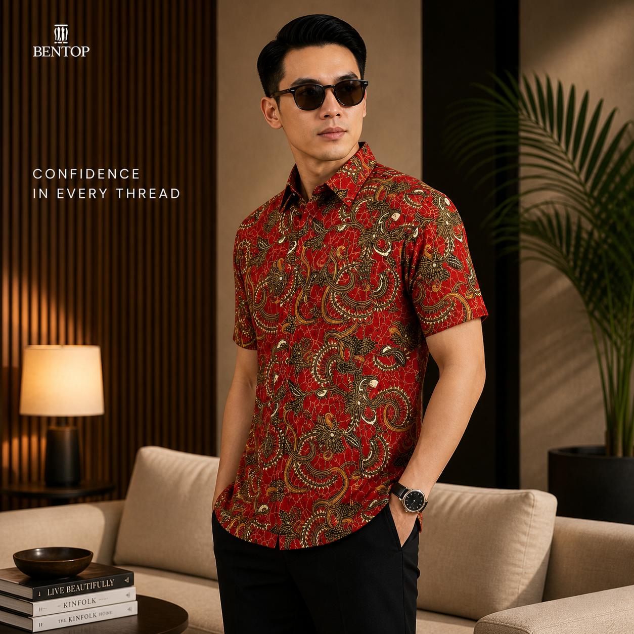 BENTOP Batik Modern Slim Fit Series [3]-Wahid