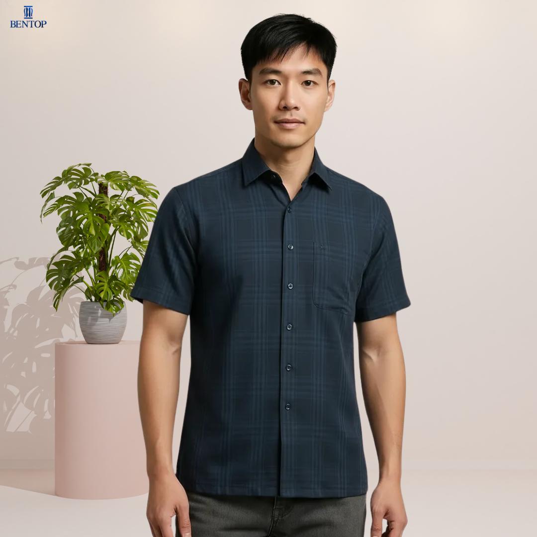 Bentop Shirt Short Sleeve Petak Regular Fit