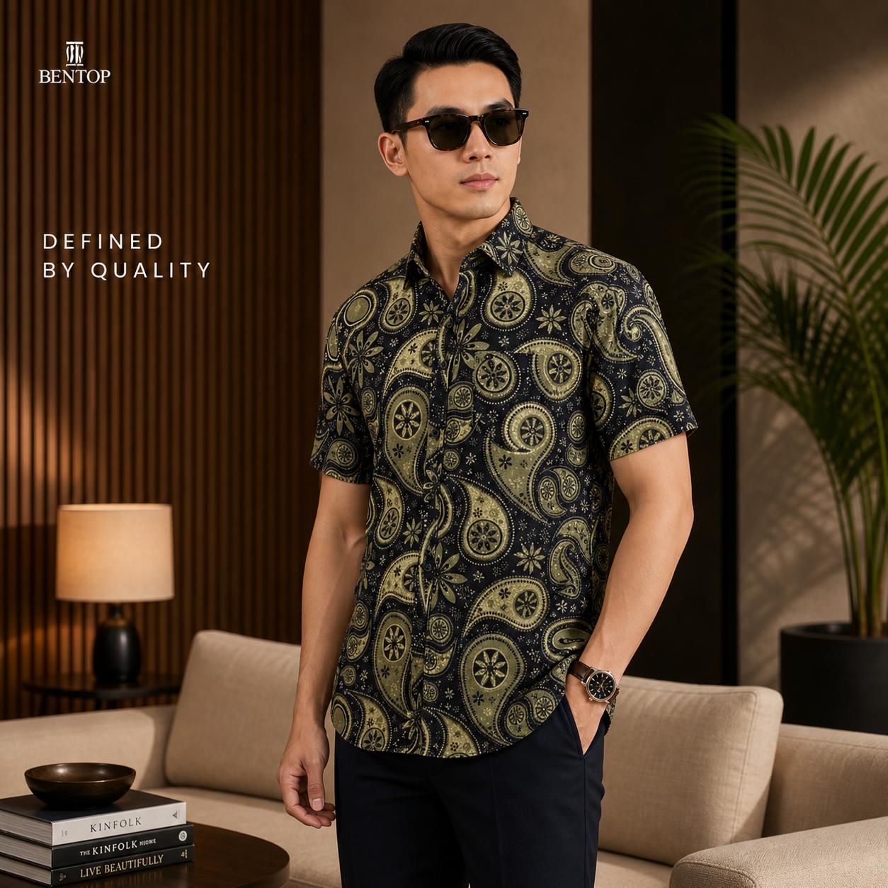 BENTOP Batik Modern Slim Fit Series [3]-Wahid