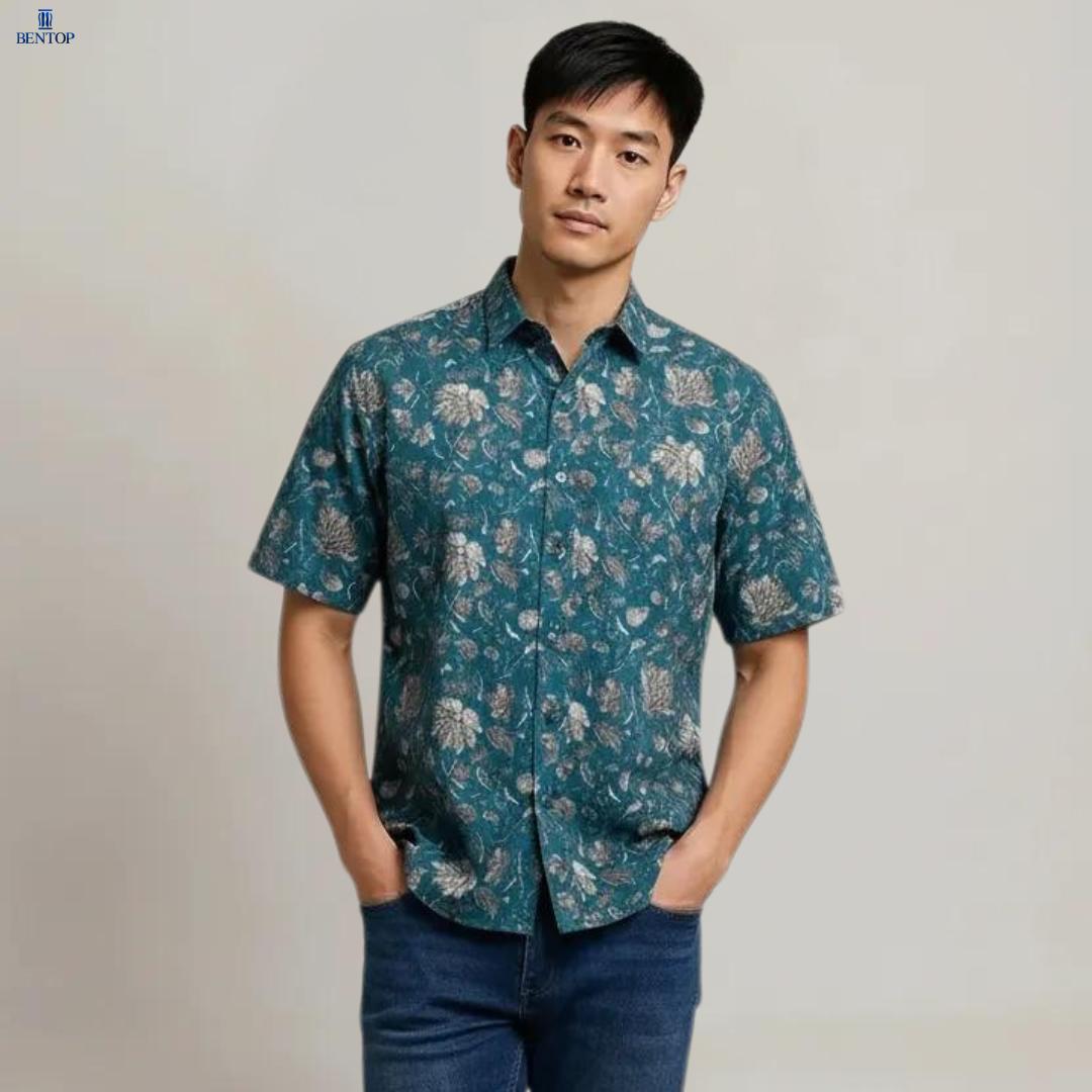 BENTOP Baju Batik Modern Premium Regular Fit Series [2] -Mujahit