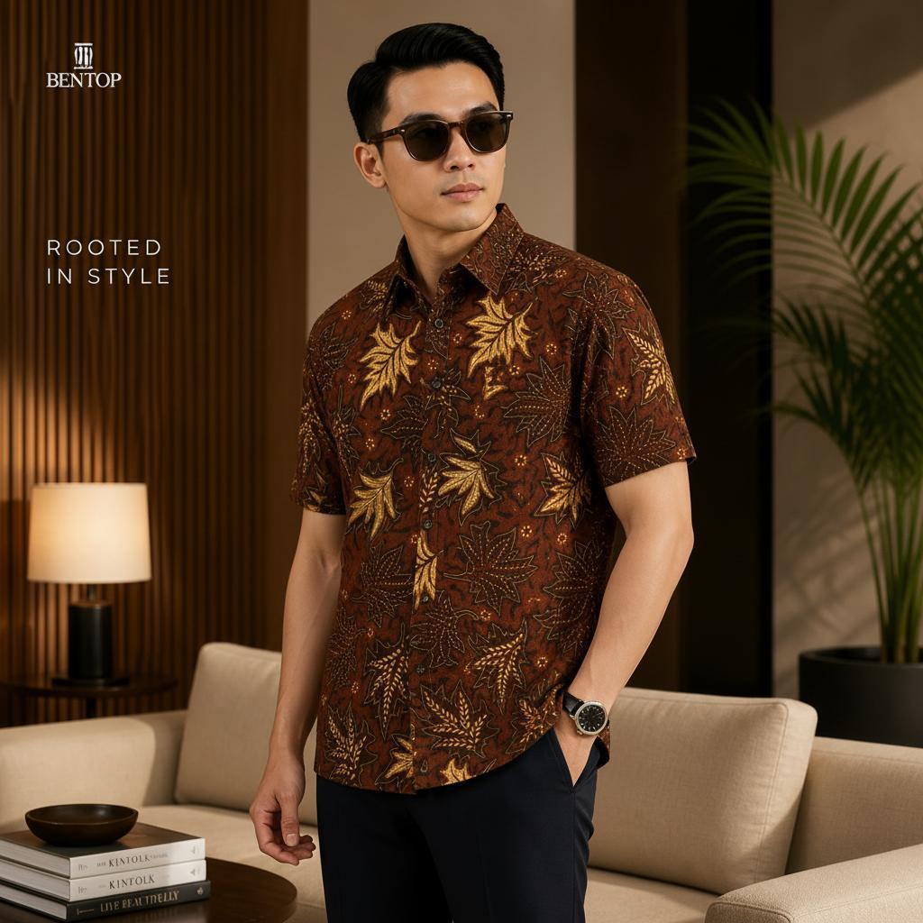 BENTOP Batik Modern Slim Fit Series [3]-Wahid