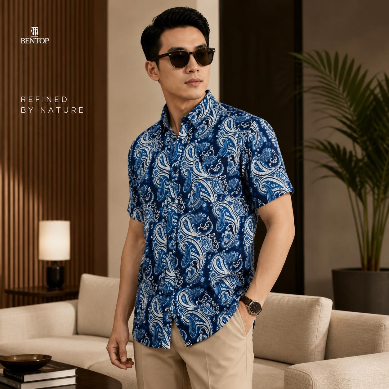 BENTOP Batik Modern Slim Fit Series [3]-Wahid