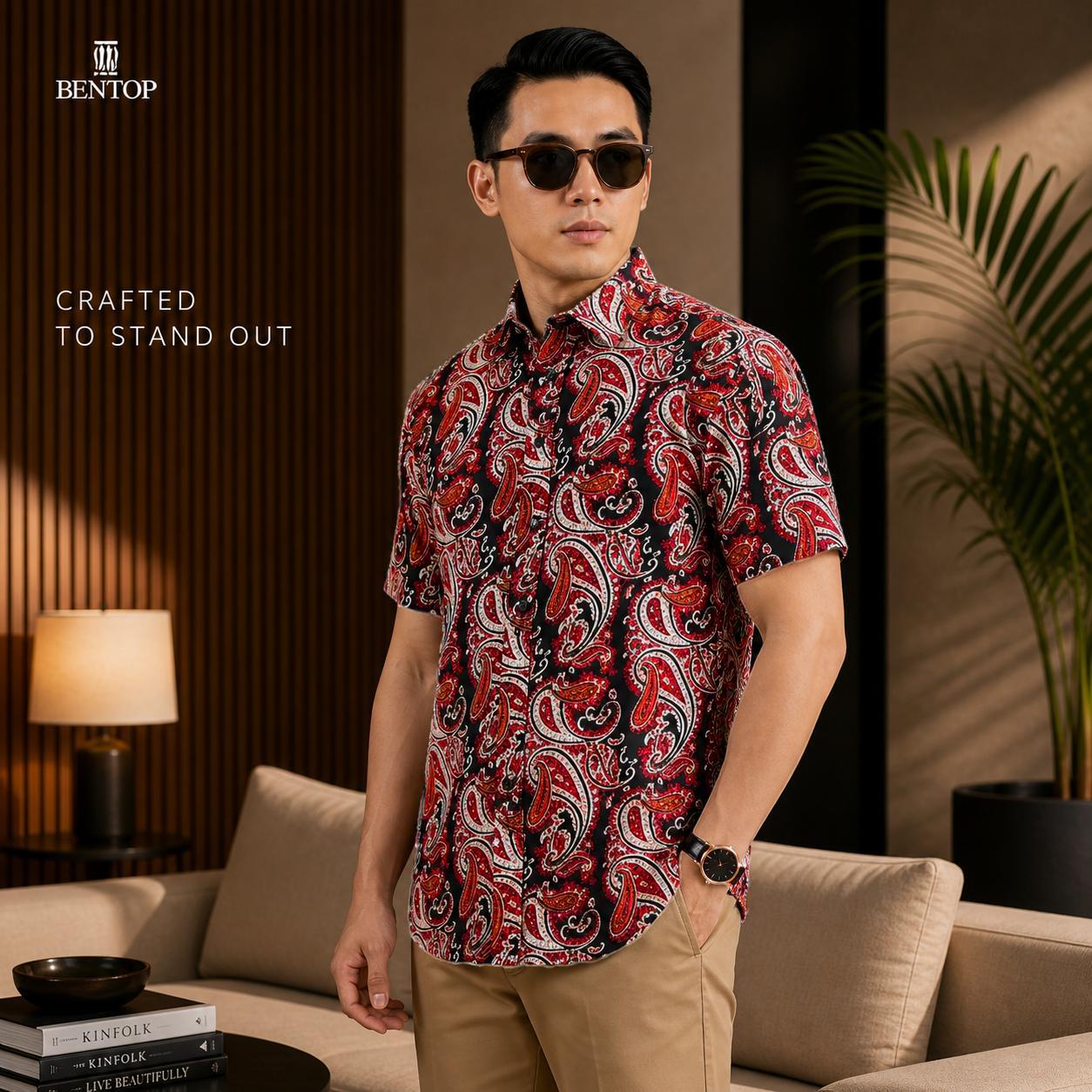 BENTOP Batik Modern Slim Fit Series [3]-Wahid