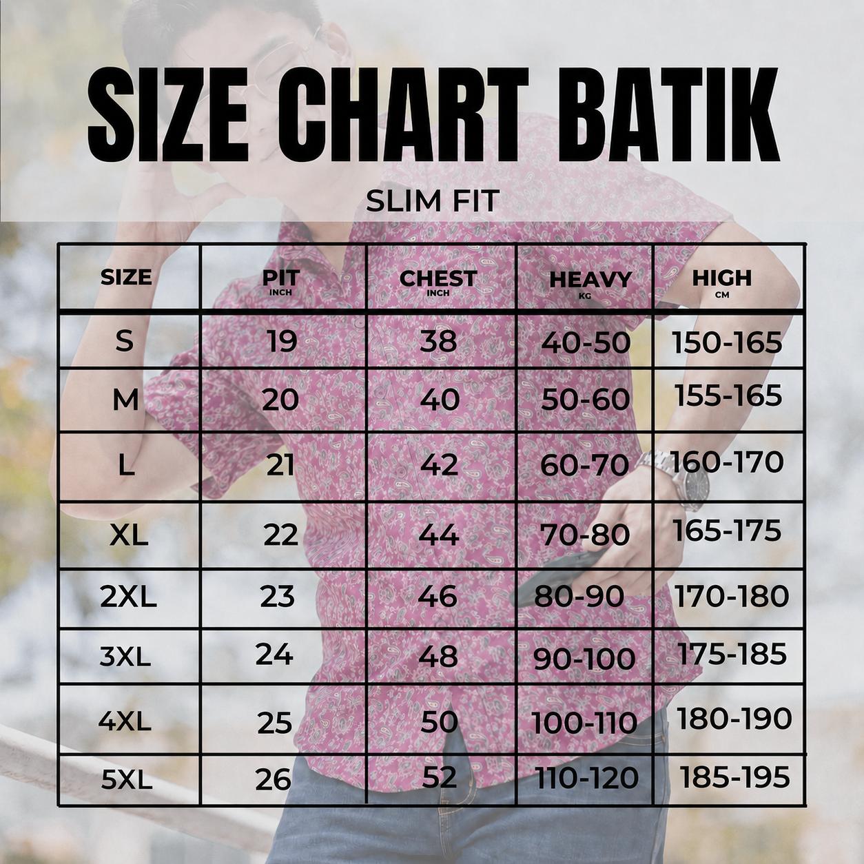 BENTOP Baju Batik Modern  Short Sleeve Slim Fit Series Nilam [5]