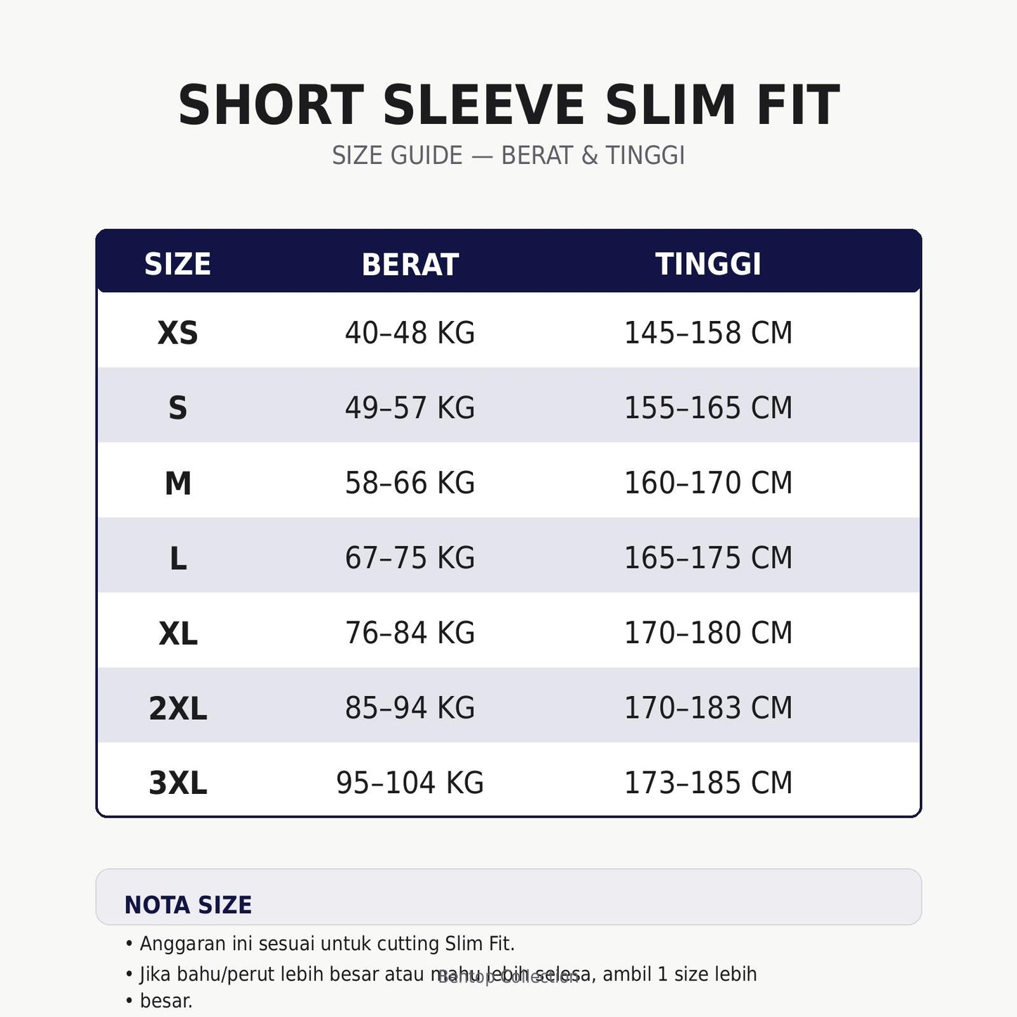 BENTOP Shirt Short Sleeve Slim Fit Oxford