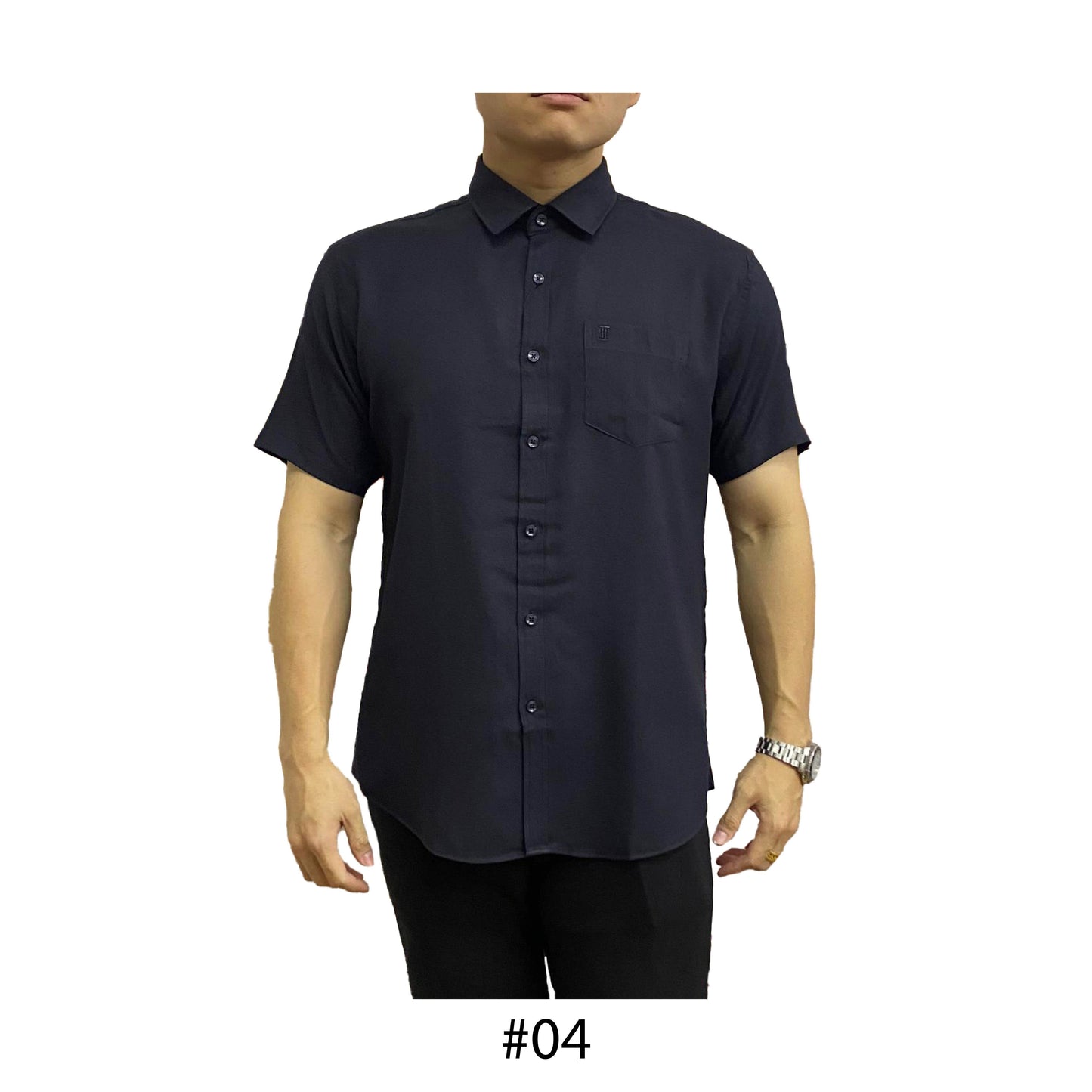 Bentop Shirt Short Sleeve Slim Fit E0E13MS-AT-