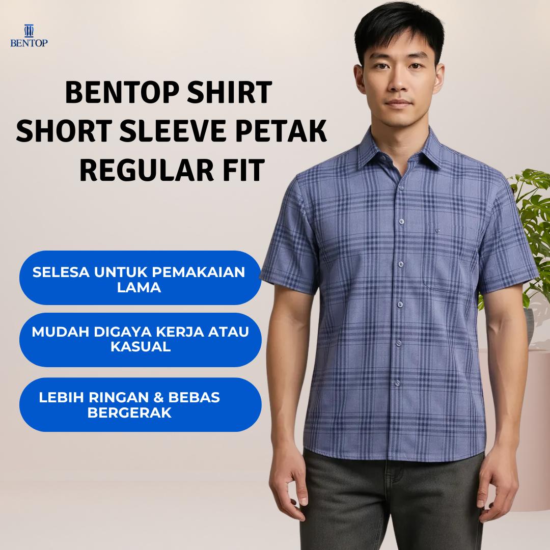Bentop Shirt Short Sleeve Petak Regular Fit