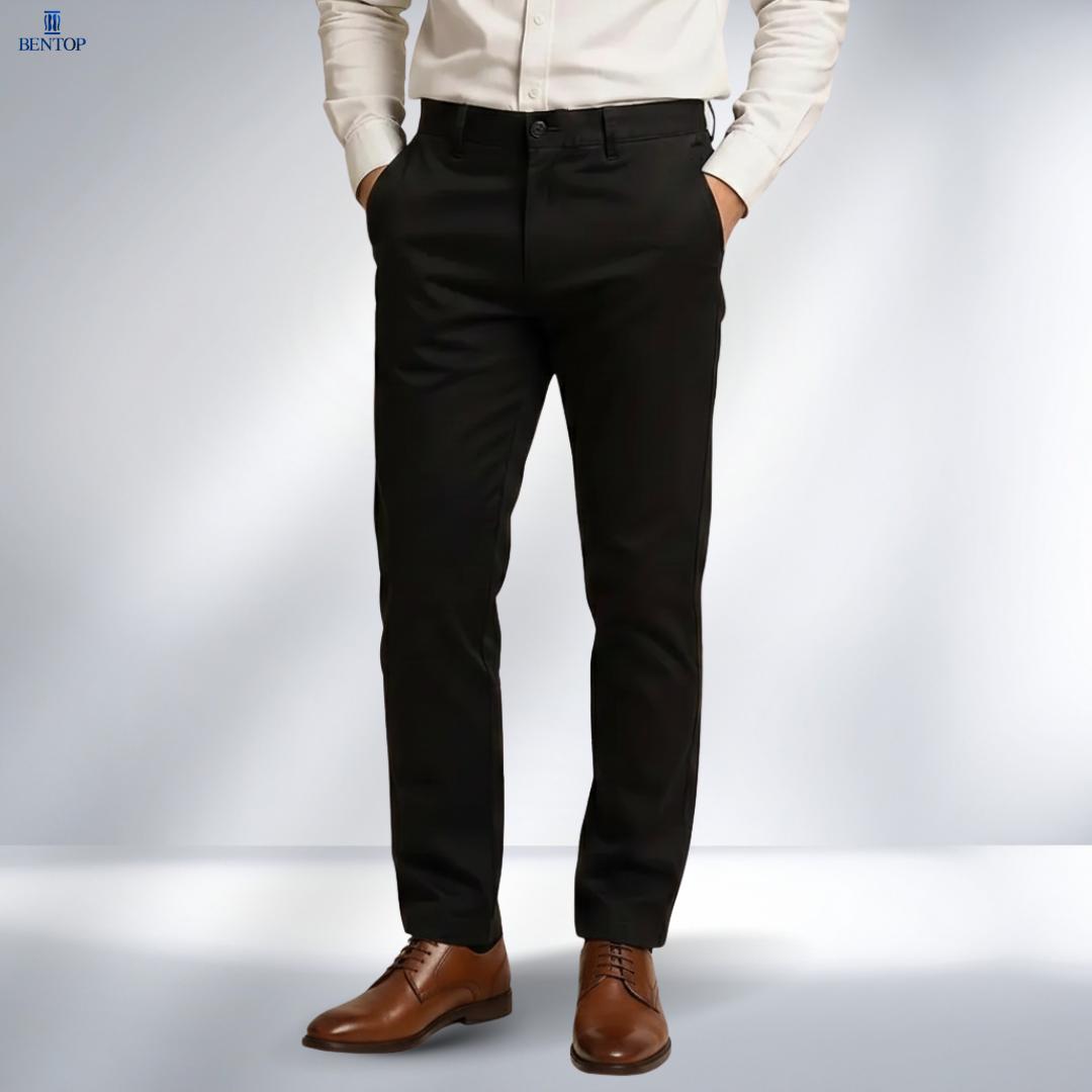 BENTOP Cotton Long Pants- Slim Fit