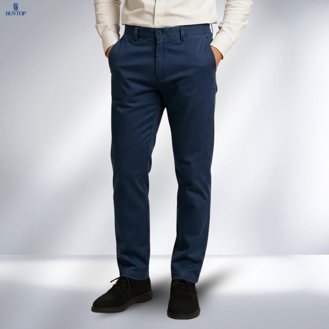 BENTOP Cotton Long Pants- Slim Fit