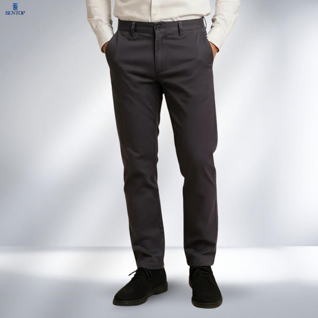 BENTOP Cotton Long Pants- Slim Fit