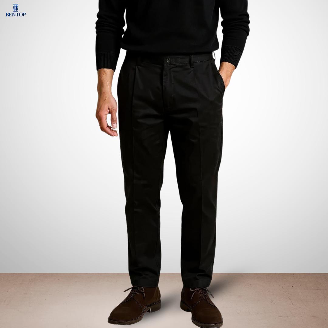 BENTOP Cotton Pant Regular Fit Full Cotton