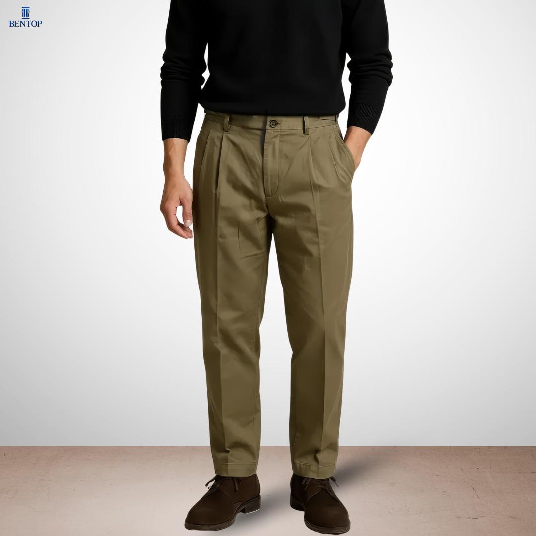 BENTOP Cotton Pant Regular Fit Full Cotton