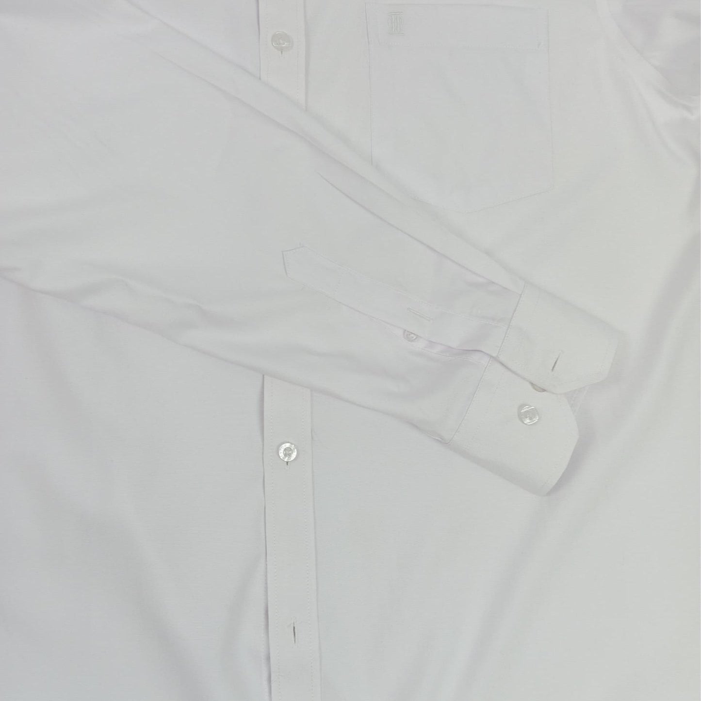 Bentop Long Sleeve Shirt Regular/Slim Fit White