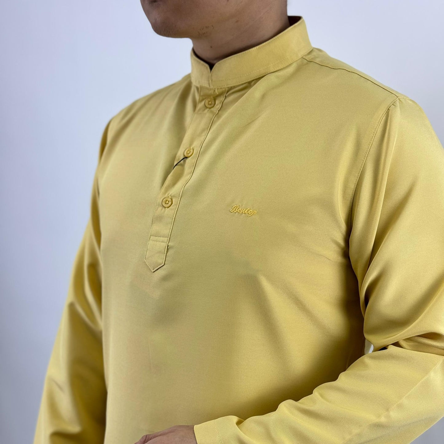 BENTOP Kurta Slim Fit  Cotton Fabric  Dewasa - Pakaian Lelaki