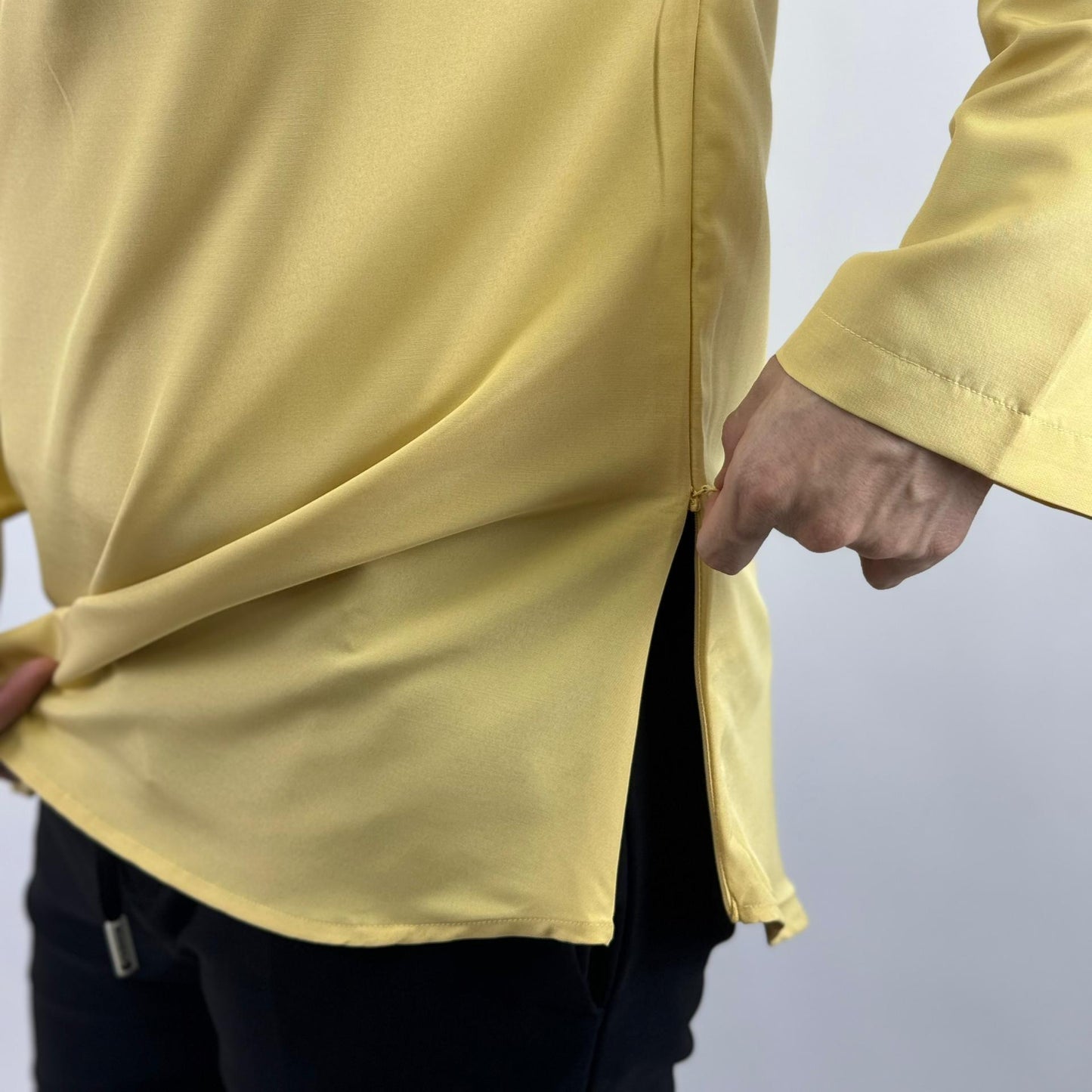 BENTOP Kurta Slim Fit  Cotton Fabric  Dewasa - Pakaian Lelaki