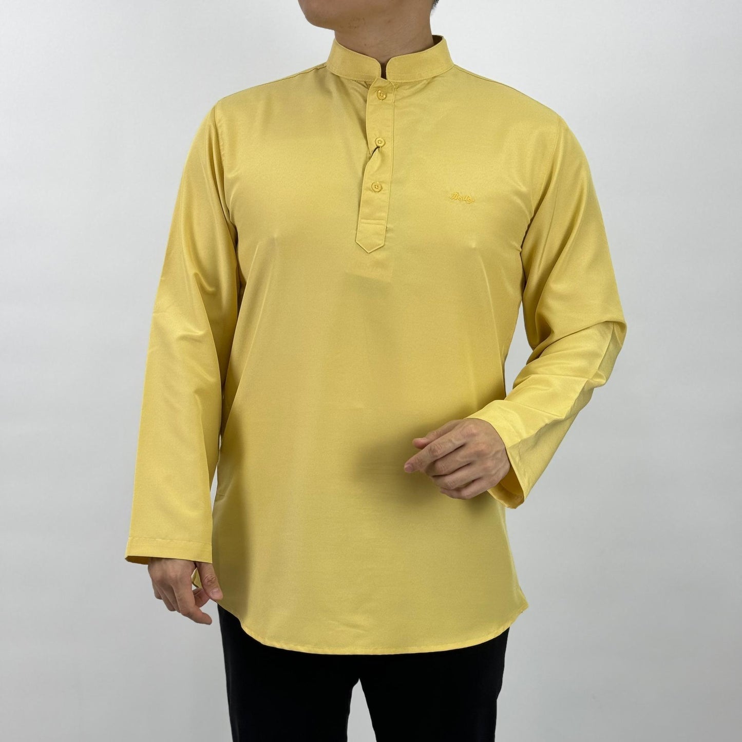 BENTOP Kurta Slim Fit  Cotton Fabric  Dewasa - Pakaian Lelaki