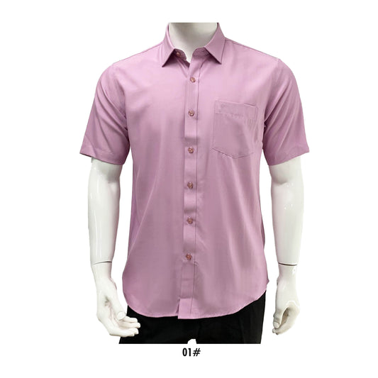 Bentop Short Sleeve Plain Shirt. Premium Oxford Series. The perfect Slim Fit.
