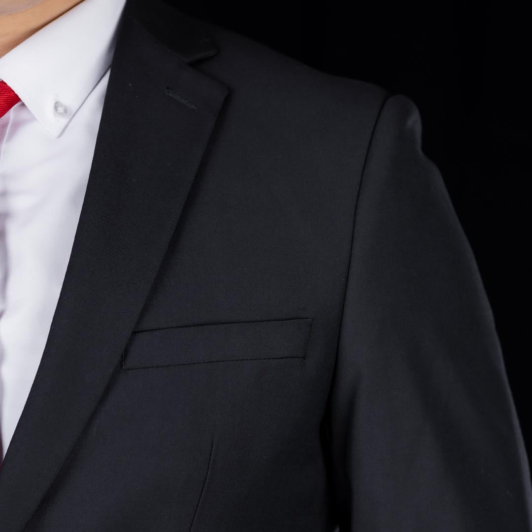 JC007 Bentop Blazer Coat Office Blazer Men Blazer Formal Business Blazer Coat Lelaki Slim Fit