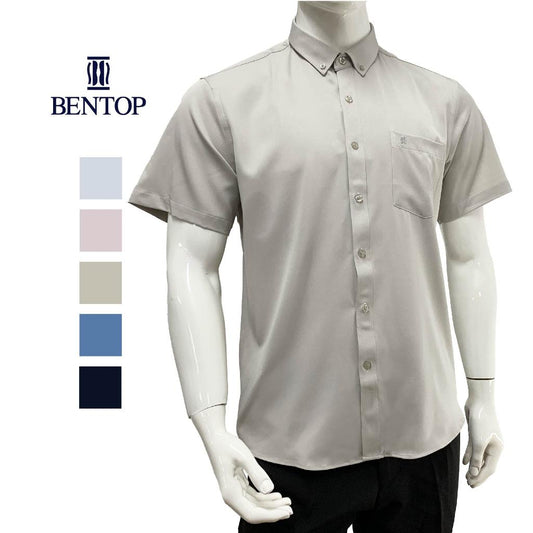 BENTOP Shirt Short Sleeve Slim Fit