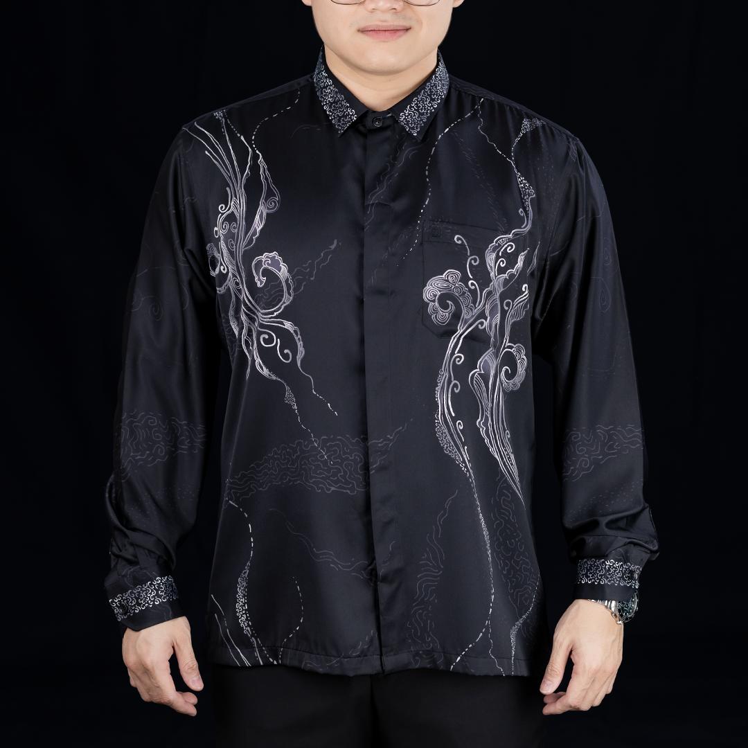 Bentop Batik Traditional Long Sleeve Regular Fit