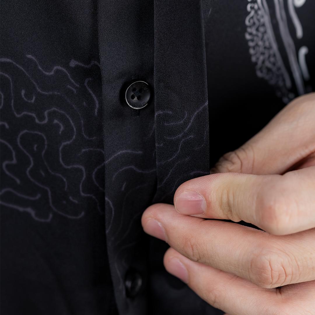 Bentop Batik Traditional Long Sleeve Regular Fit