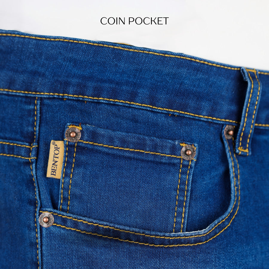 New BENTOP Seluar Jeans Lelaki 7135JNS-JH Slim Fit