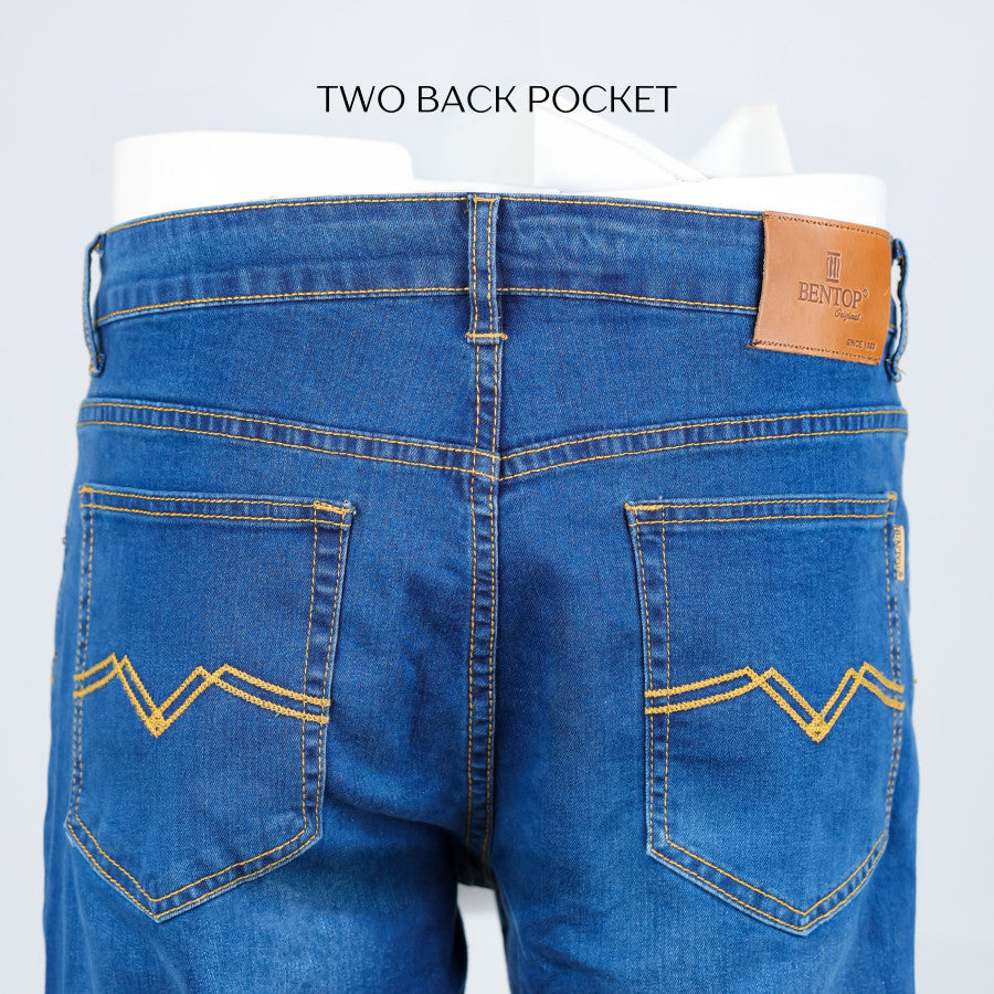New BENTOP Seluar Jeans Lelaki 7135JNS-JH Slim Fit