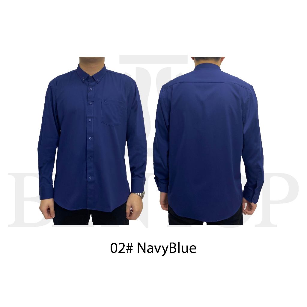Bentop Shirt Long Sleeve Regular Fit N0664M-D