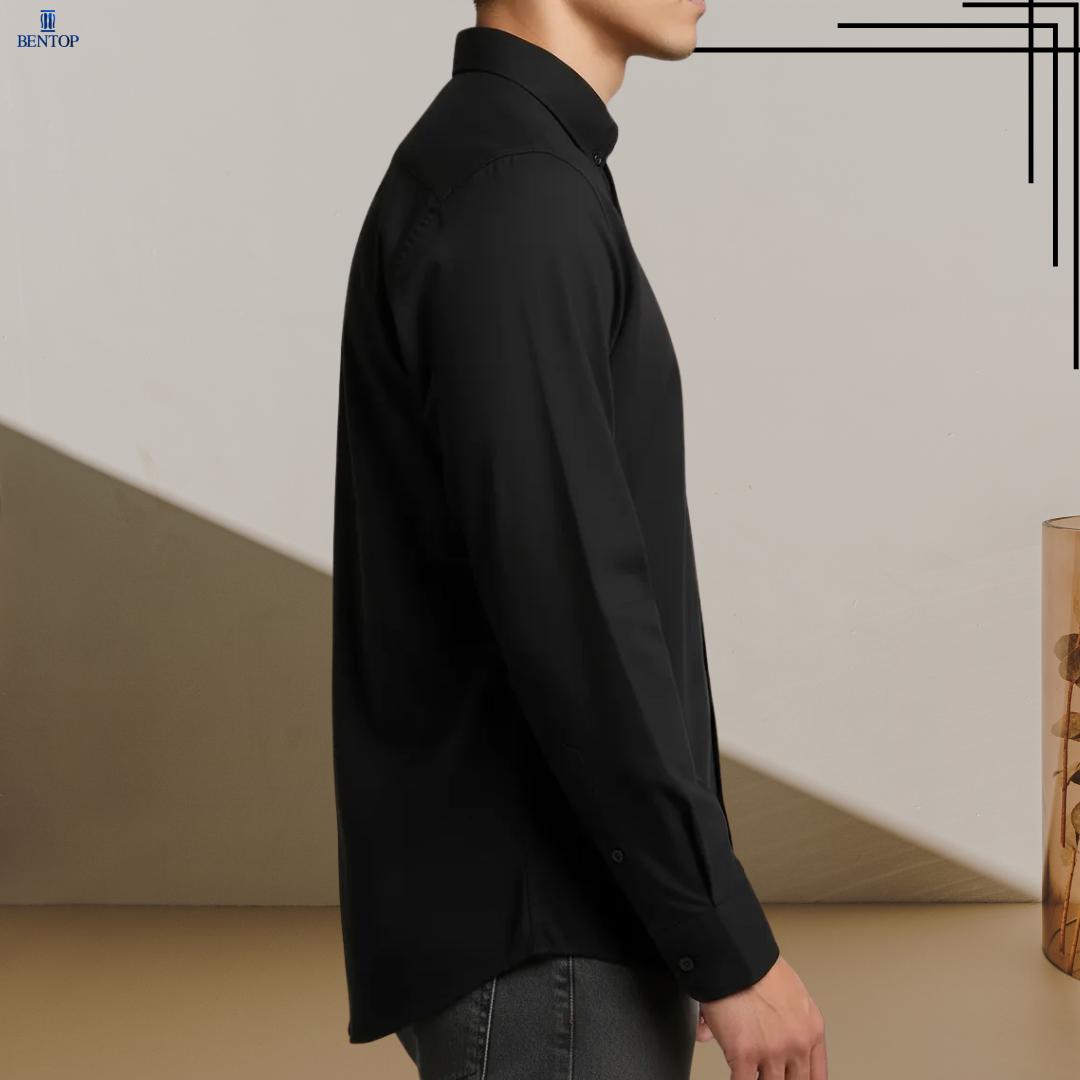 Bentop Shirt Long Sleeve Regular Fit N0664M-D